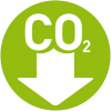 menos CO2